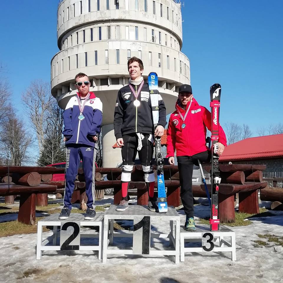 EC Slalom Zagabria podio