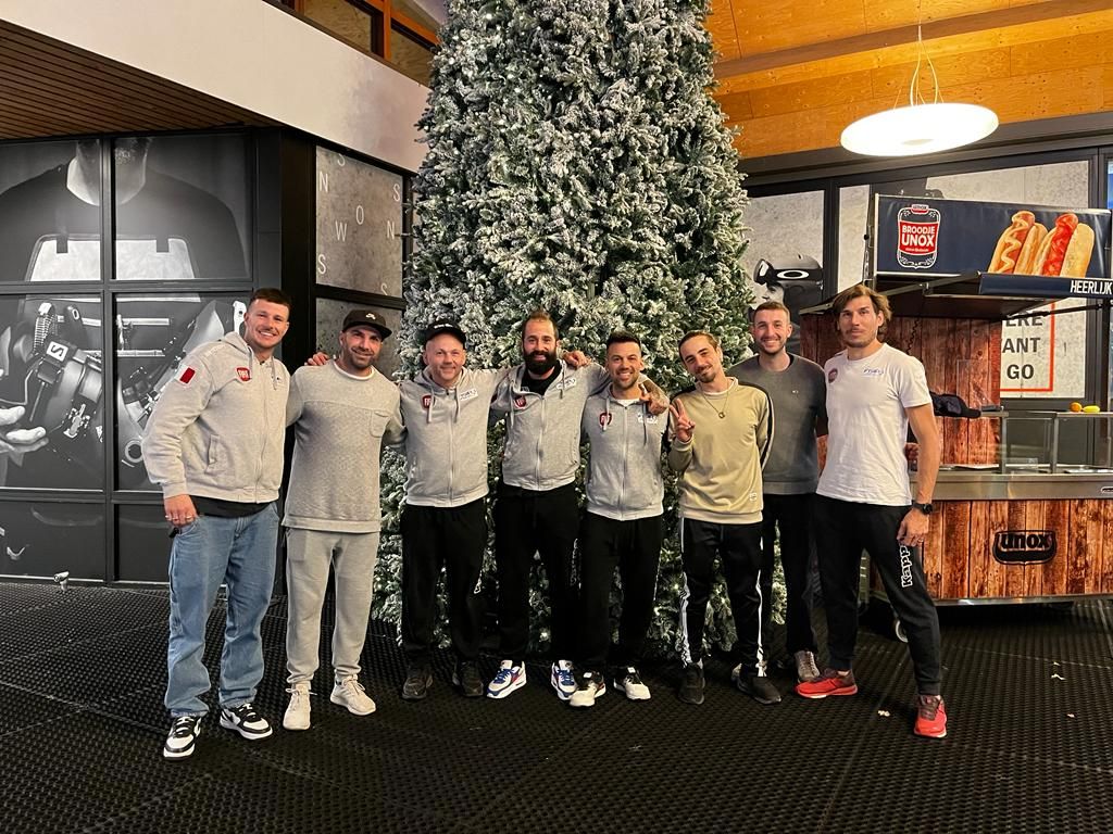 Gli azzurri dello snowboard a Landgraaf Olanda foto 1 5 002