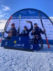 immagine risultato sci alpino paralimpico st moritz