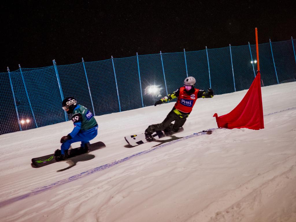 2023 01 12 Cardani e Luchini in allenamento in Finlandia prima delle gare di Coppa del Mondo
