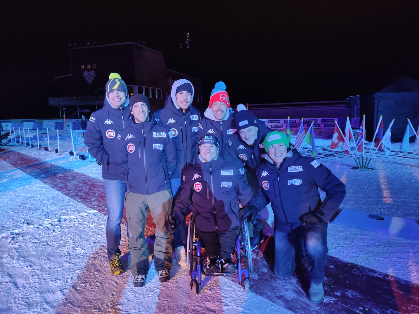 2023 01 20 Il team azzurro presente al Mondiale Paralimpico di Sci Nordico a Ostersund