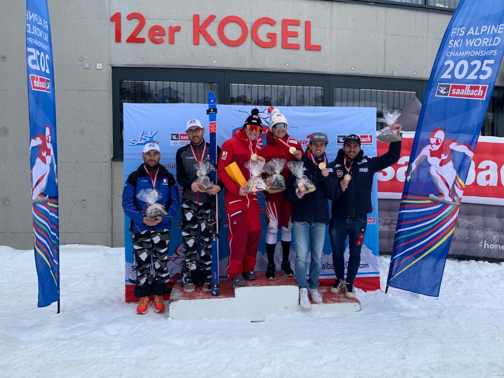 2023 02 11 il podio con Bertagnolli Ravelli al terzo posto