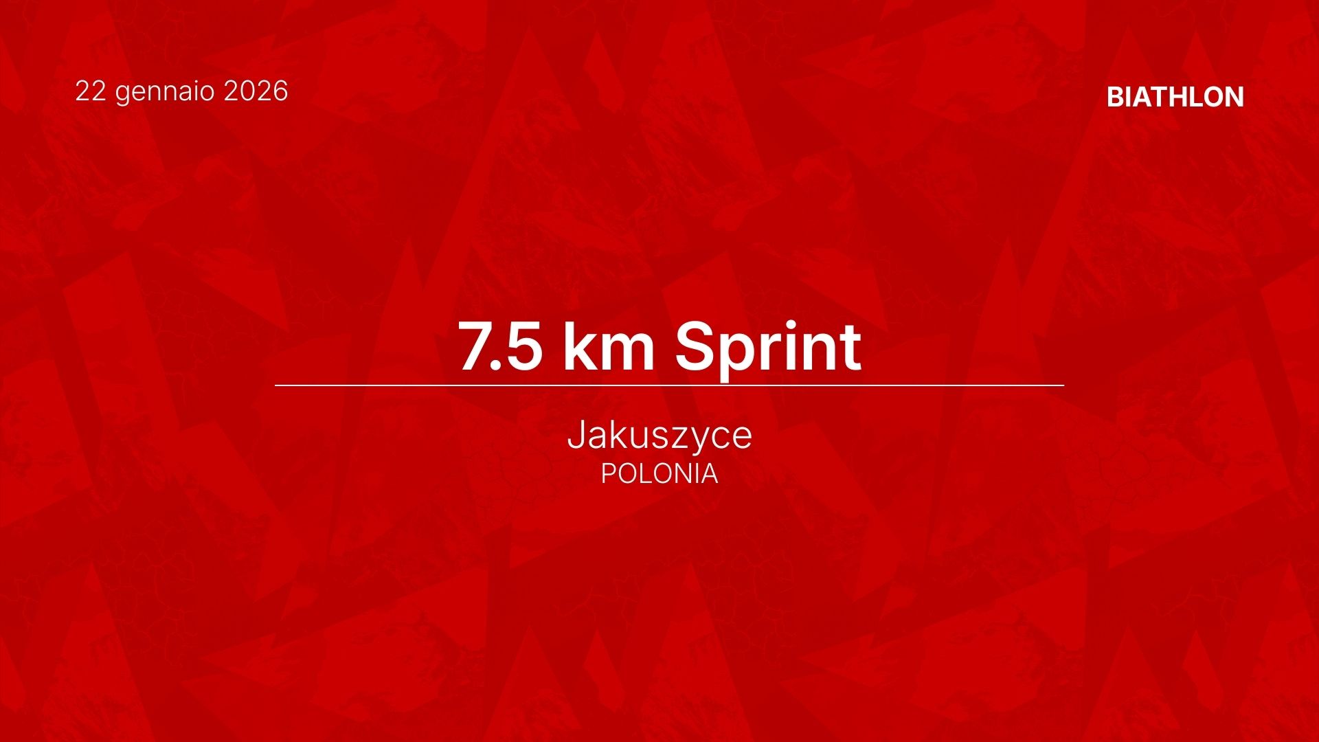 news biathlon sprint Jakuszyce 2026